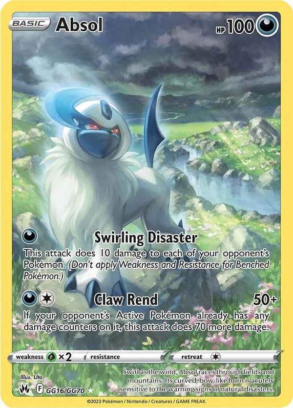 Absol [CRZ:GG - GG16/GG70] - Cartes Sportives Rive Sud