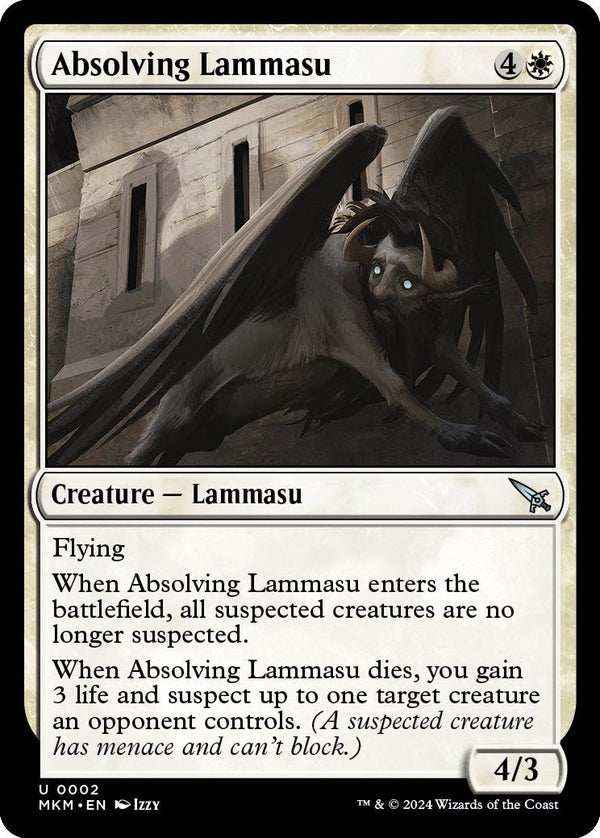 Absolving Lammasu [MKM - 2] - Cartes Sportives Rive Sud