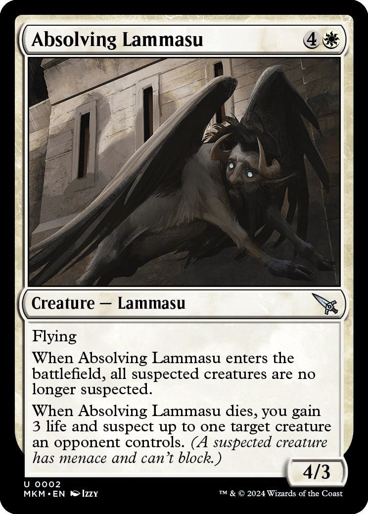 Absolving Lammasu [MKM - 2] - Cartes Sportives Rive Sud