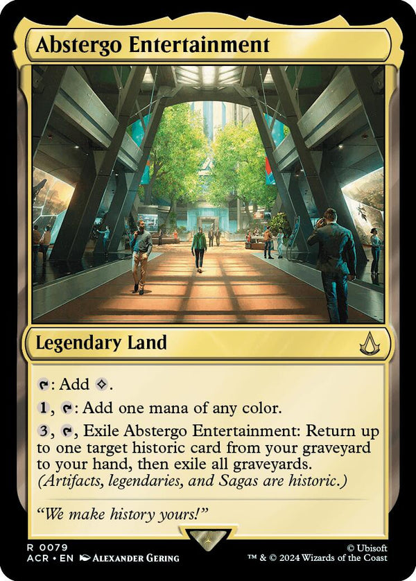 Abstergo Entertainment [ACR - 79] - Cartes Sportives Rive Sud