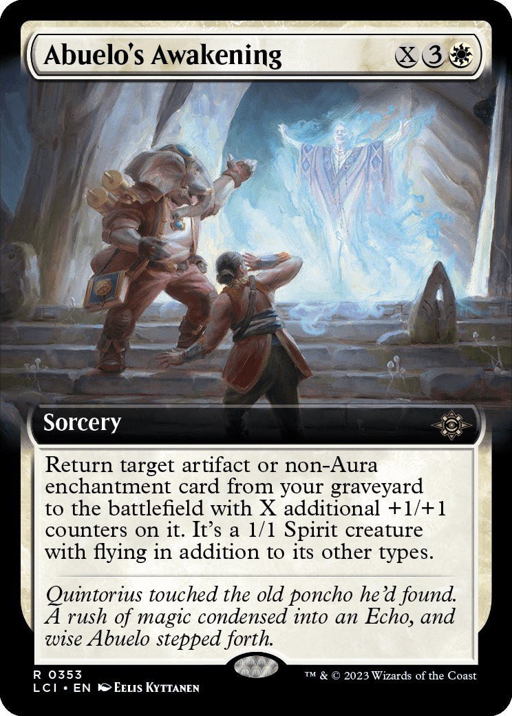 Abuelo's Awakening (Extended Art) [LCI - 353] - Cartes Sportives Rive Sud