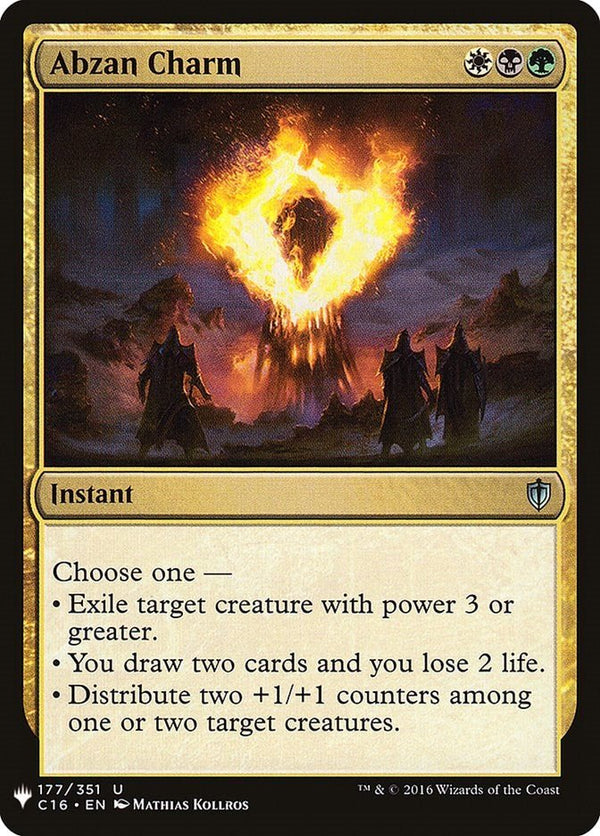 Abzan Charm [LIST - 177] - Cartes Sportives Rive Sud