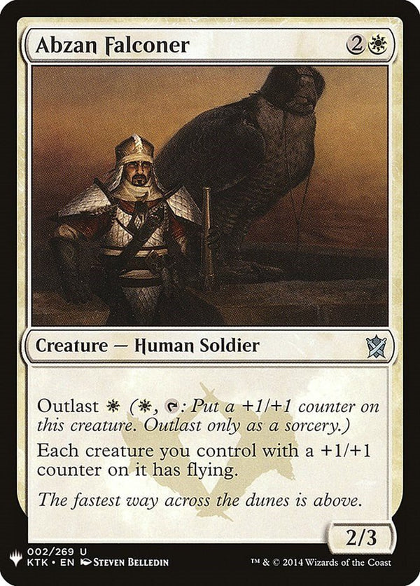 Abzan Falconer [LIST - 2] - Cartes Sportives Rive Sud