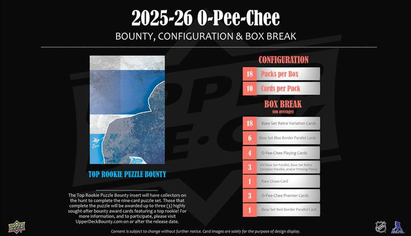 2025-26 O-Pee-Chee Hockey Hobby Box