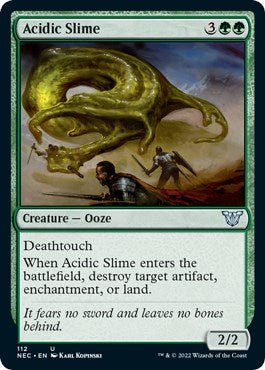 Acidic Slime [NEC - 112] - Cartes Sportives Rive Sud