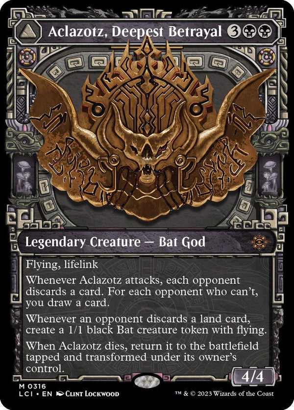 Aclazotz, Deepest Betrayal (Showcase) [LCI - 316] - Cartes Sportives Rive Sud