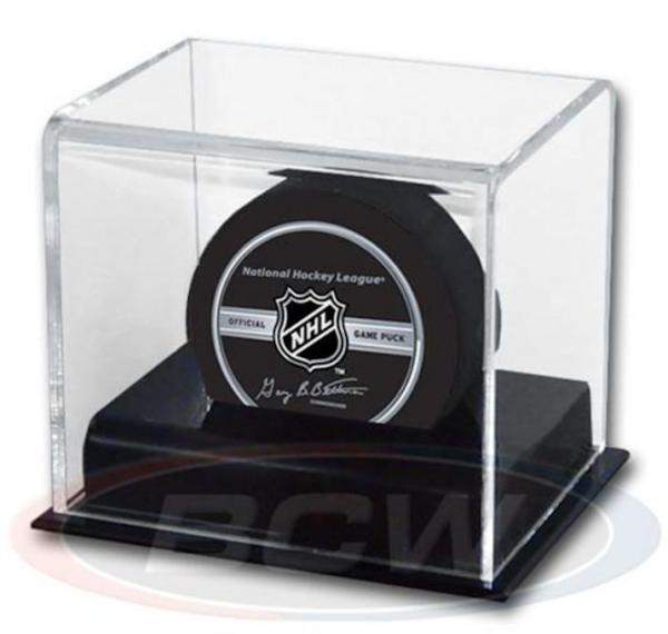 Acrylic Hockey Puck Display - Cartes Sportives Rive Sud