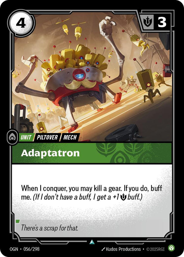 Adaptatron [OGN - 056/298] - Cartes Sportives Rive Sud