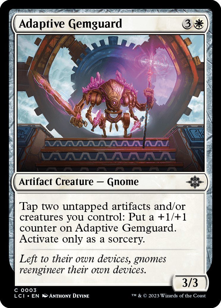 Adaptive Gemguard [LCI - 3] - Cartes Sportives Rive Sud