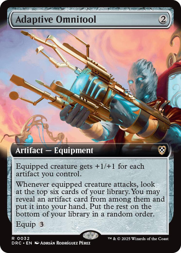 Adaptive Omnitool (Extended Art) [DRC - 32] - Cartes Sportives Rive Sud