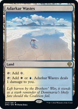 Adarkar Wastes [DMU - 243] - Cartes Sportives Rive Sud