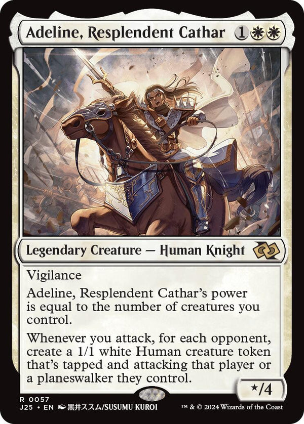 Adeline, Resplendent Cathar (Anime) [J25 - 57] - Cartes Sportives Rive Sud