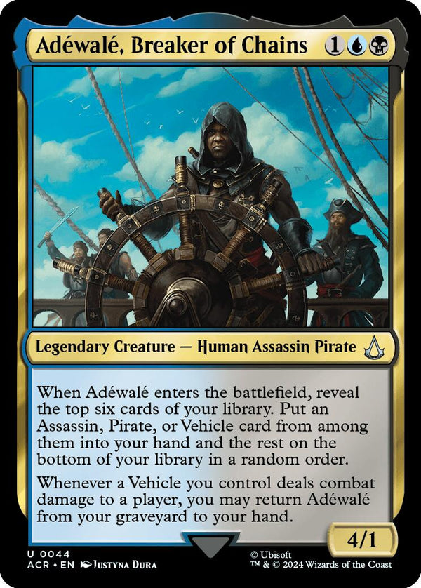 Adewale, Breaker of Chains [ACR - 44] - Cartes Sportives Rive Sud