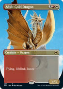 Adult Gold Dragon (Borderless) [AFR - 297] - Cartes Sportives Rive Sud