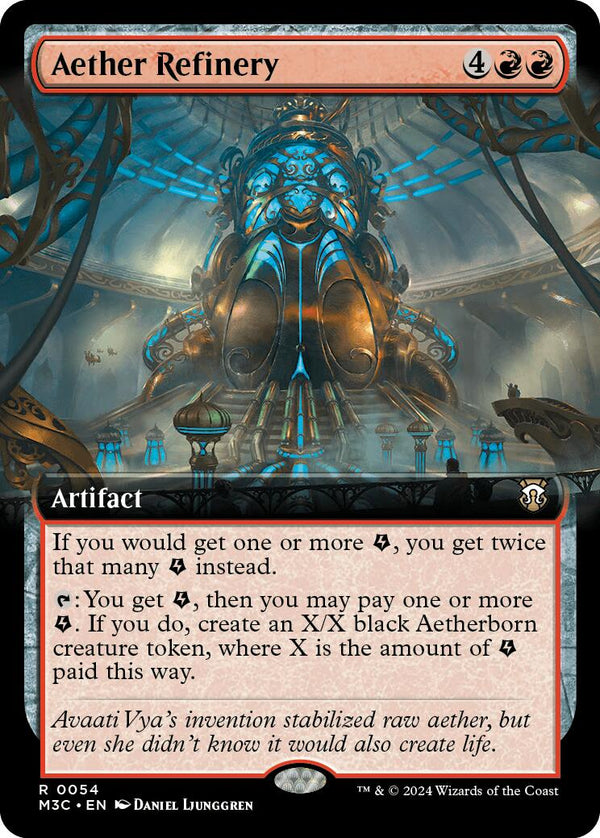 Aether Refinery (Extended Art) [M3C - 54] - Cartes Sportives Rive Sud
