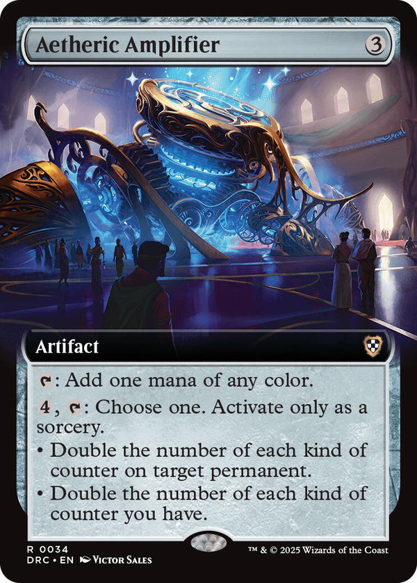 Aetheric Amplifier (Extended Art) [DRC - 34] - Cartes Sportives Rive Sud