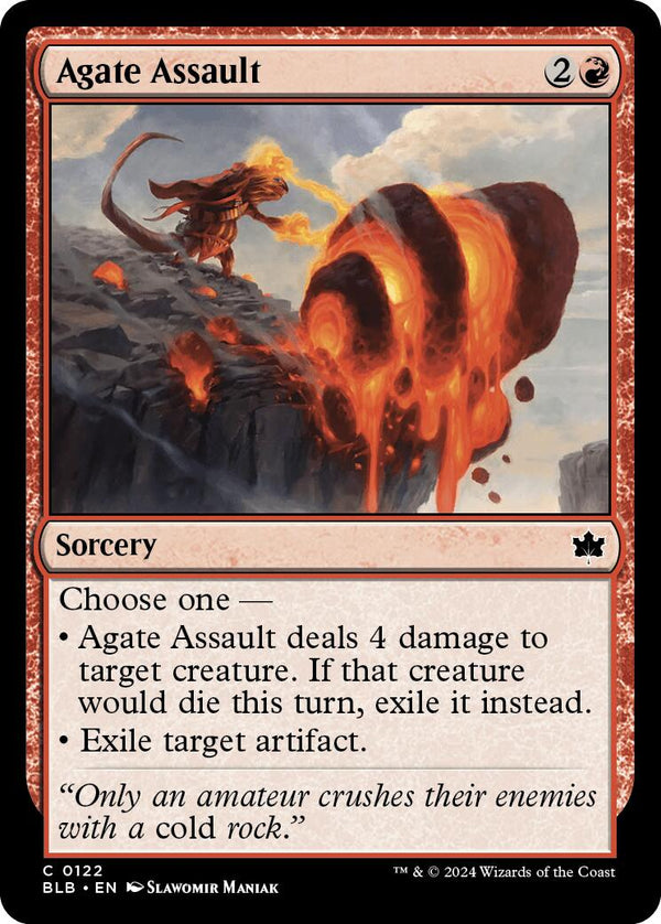 Agate Assault [BLB - 122] - Cartes Sportives Rive Sud