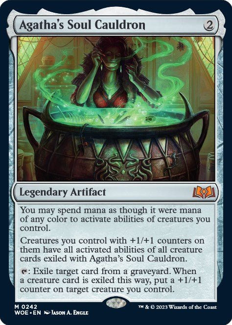 Agatha's Soul Cauldron [WOE - 242] - Cartes Sportives Rive Sud