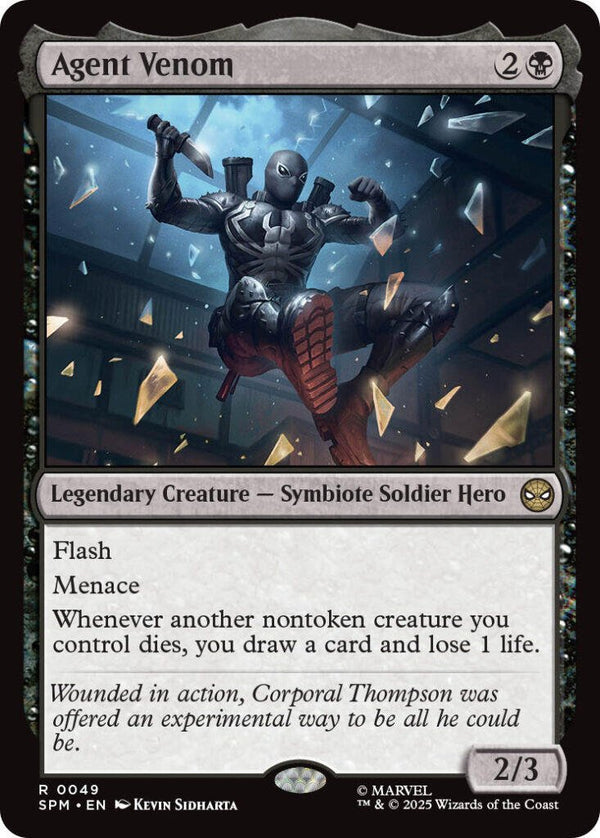 Agent Venom [SPM - 49] - Cartes Sportives Rive Sud