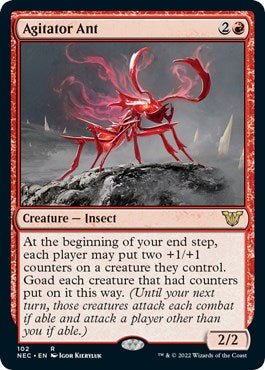 Agitator Ant [NEC - 102] - Cartes Sportives Rive Sud