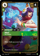 Ahri - Alluring (Alternate Art) [OGN - 066a/298] - Cartes Sportives Rive Sud