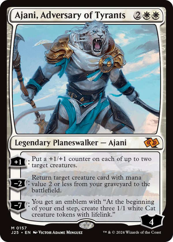 Ajani, Adversary of Tyrants [J25 - 157] - Cartes Sportives Rive Sud