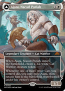 Ajani, Nacatl Pariah (Borderless) (Textured Foil) [MH3 - 468] - Cartes Sportives Rive Sud