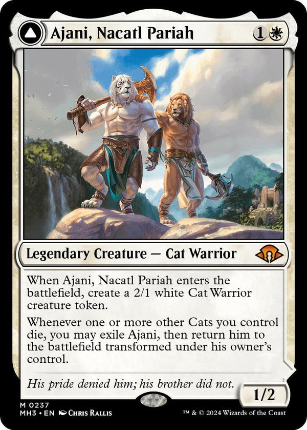 Ajani, Nacatl Pariah [MH3 - 237] - Cartes Sportives Rive Sud