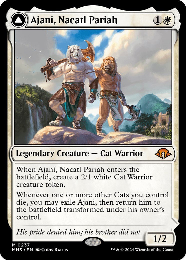 Ajani, Nacatl Pariah [MH3 - 237] - Cartes Sportives Rive Sud