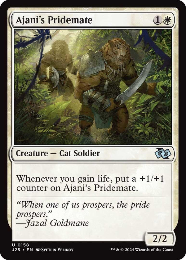 Ajani's Pridemate [J25 - 158] - Cartes Sportives Rive Sud