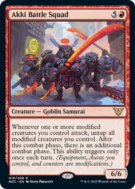 Akki Battle Squad [NEC - 18] - Cartes Sportives Rive Sud