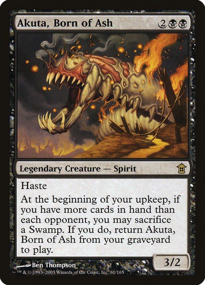 Akuta, Born of Ash [SOK - 61] - Cartes Sportives Rive Sud