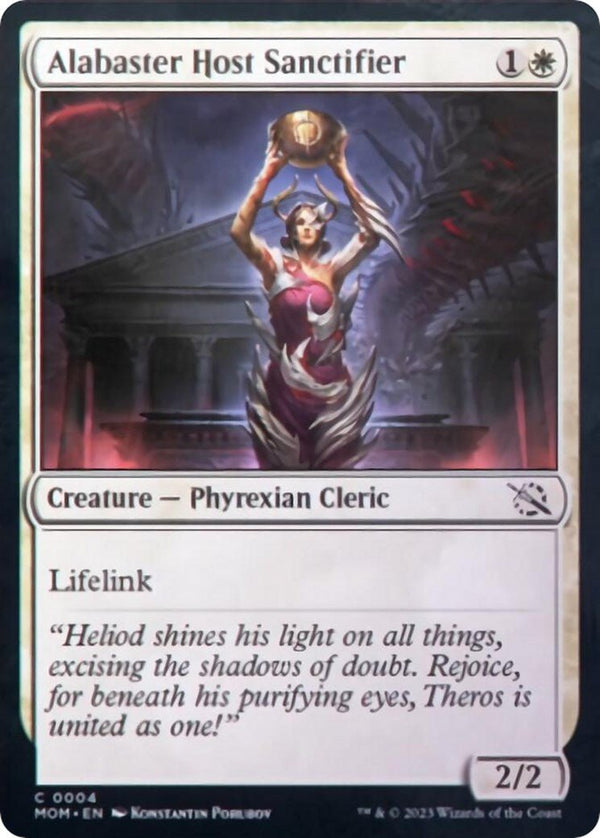 Alabaster Host Sanctifier [MOM - 4] - Cartes Sportives Rive Sud