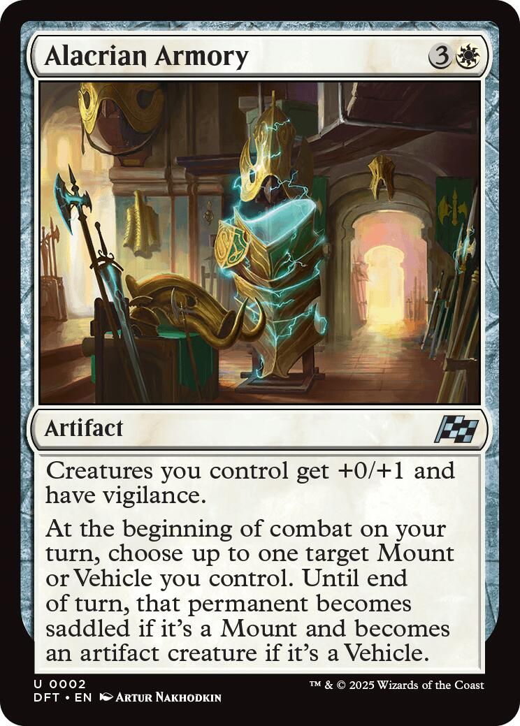 Alacrian Armory [DFT - 2] - Cartes Sportives Rive Sud