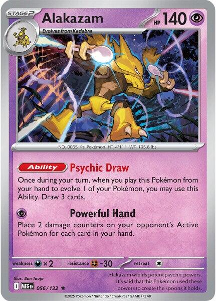 Alakazam [MEG - 056/132] - Cartes Sportives Rive Sud