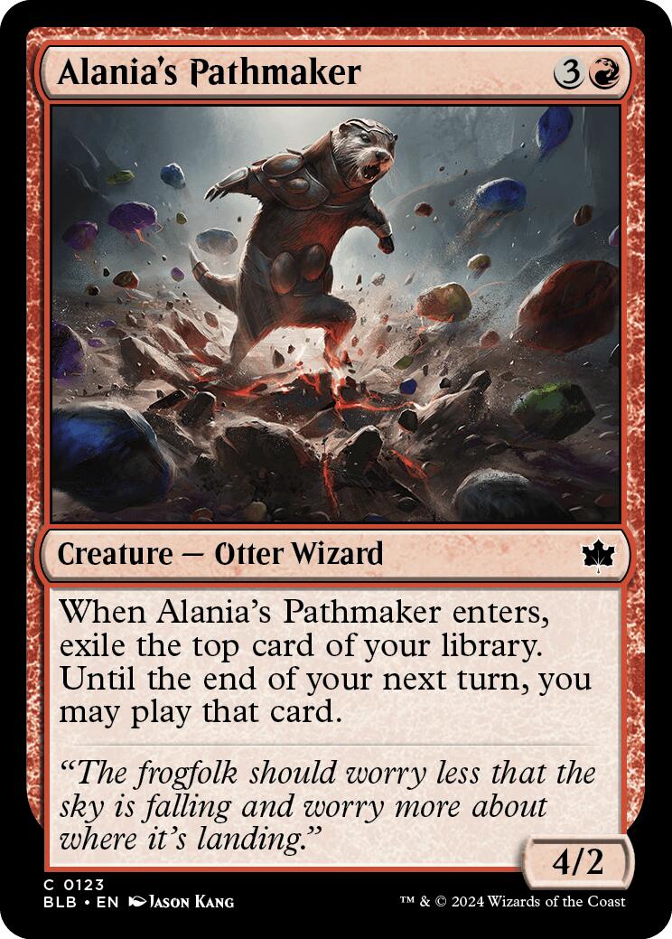 Alania's Pathmaker [BLB - 123] - Cartes Sportives Rive Sud