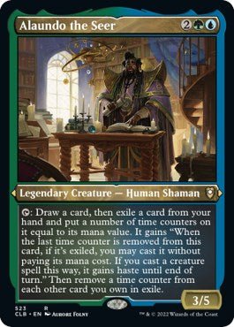 Alaundo the Seer (Foil Etched) [CLB - 523] - Cartes Sportives Rive Sud