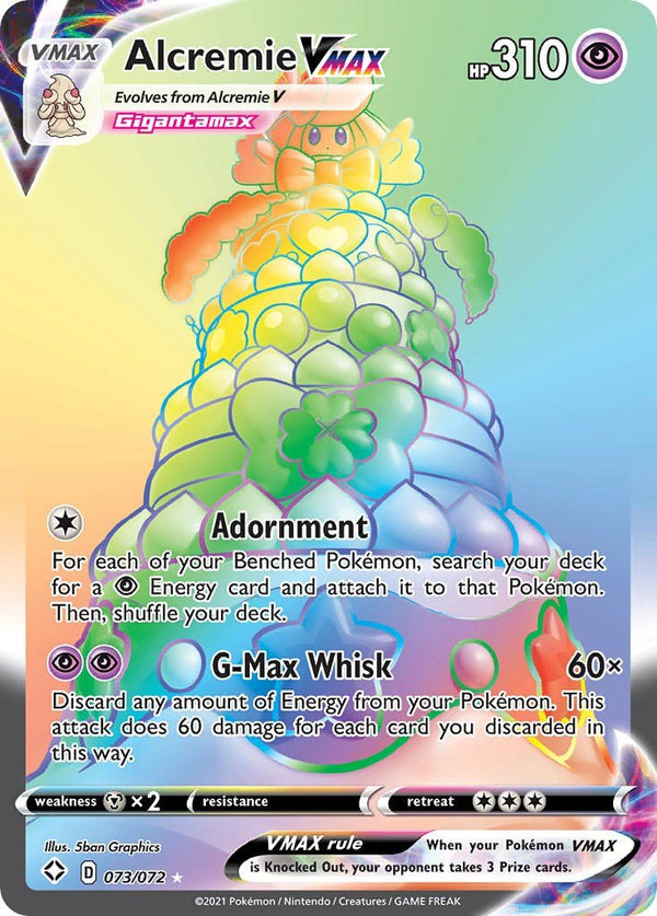 Alcremie VMAX (Secret) [SHF - 073/072] - Cartes Sportives Rive Sud
