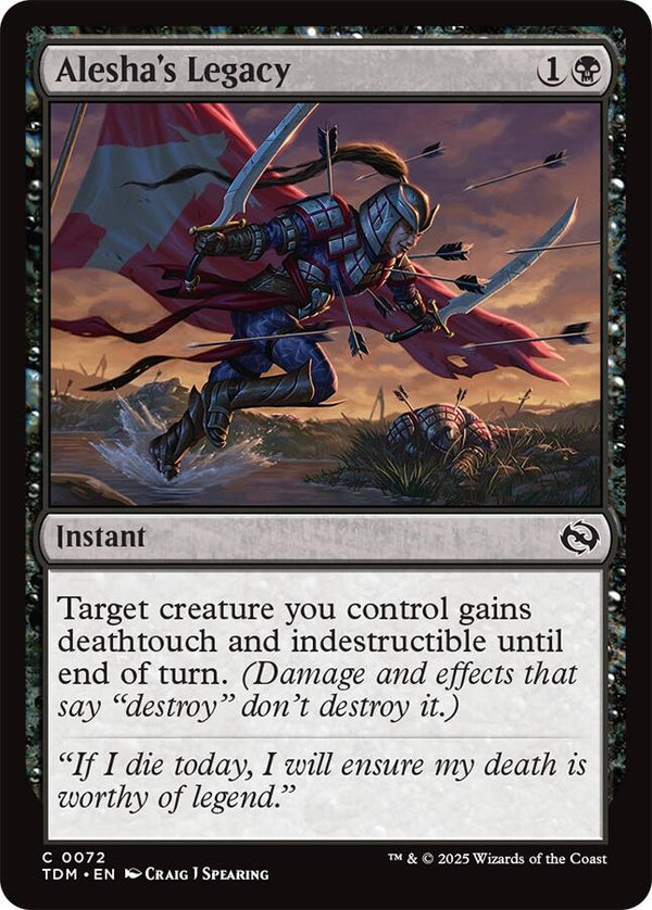 Alesha's Legacy [TDM - 72] - Cartes Sportives Rive Sud