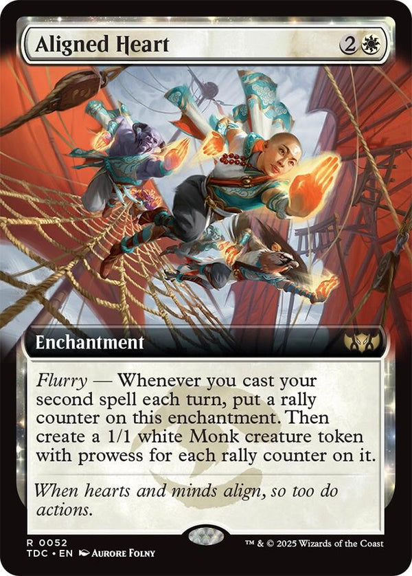 Aligned Heart (Extended Art) [TDC - 52] - Cartes Sportives Rive Sud