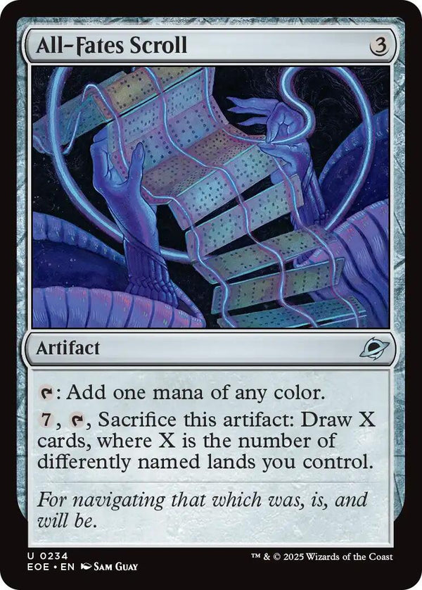 All - Fates Scroll [EOE - 234] - Cartes Sportives Rive Sud