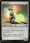 Alloy Myr [LIST - 201] - Cartes Sportives Rive Sud
