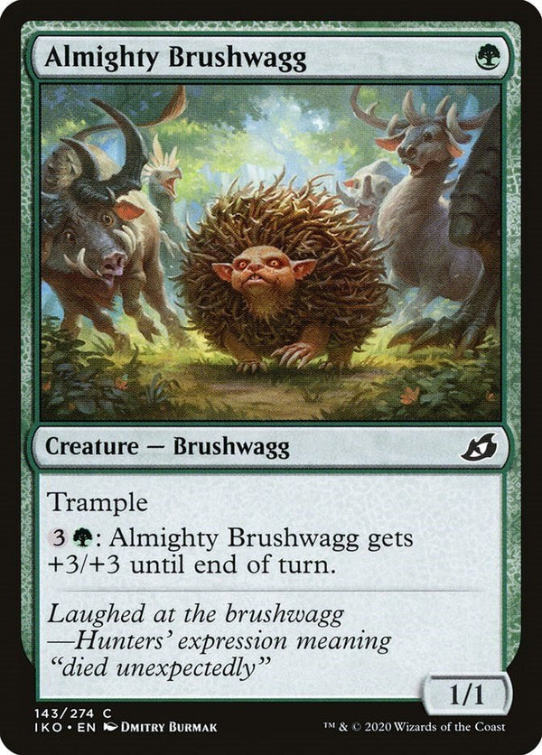 Almighty Brushwagg [IKO - 143] - Cartes Sportives Rive Sud
