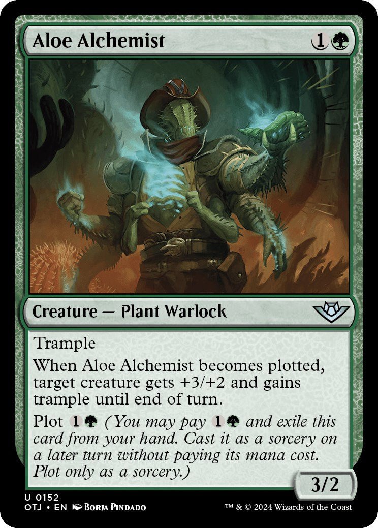 Aloe Alchemist [OTJ - 152] - Cartes Sportives Rive Sud