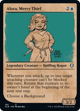Alora, Merry Thief (Showcase) [CLB - 381] - Cartes Sportives Rive Sud