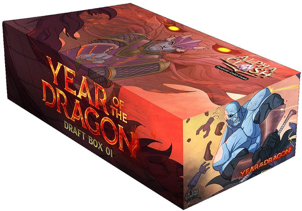 Alpha Clash Year of the Dragon Draft Bootser Box (Pre-Order) - Cartes Sportives Rive Sud