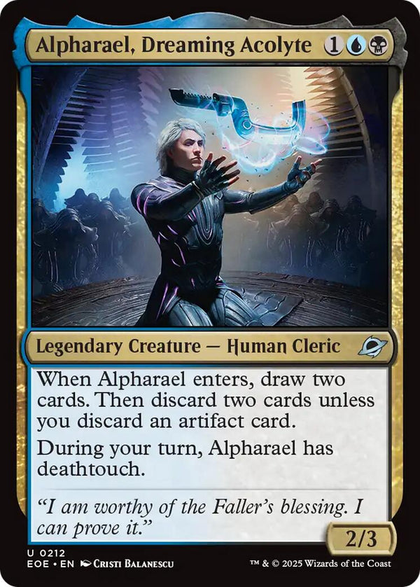 Alpharael, Dreaming Acolyte [EOE - 212] - Cartes Sportives Rive Sud
