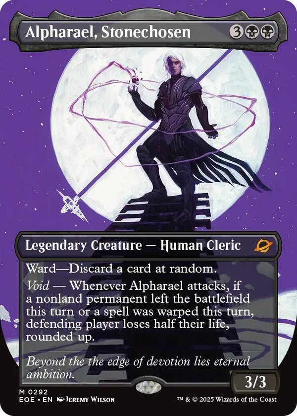 Alpharael, Stonechosen (Borderless) [EOE - 292] - Cartes Sportives Rive Sud