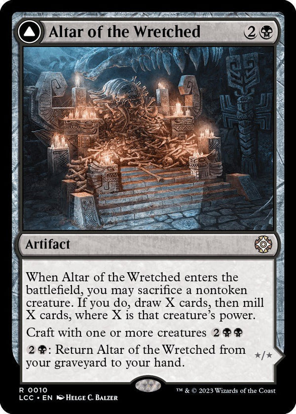Altar of the Wretched [LCC - 10] - Cartes Sportives Rive Sud