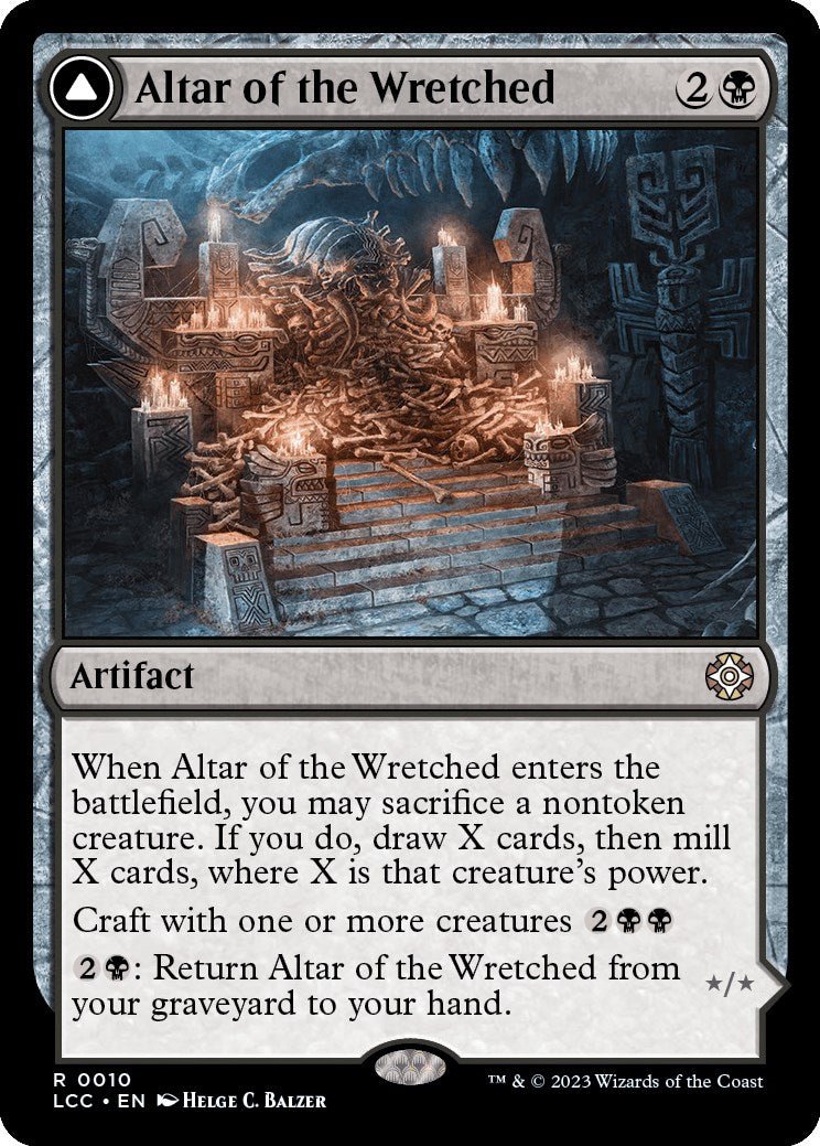 Altar of the Wretched [LCC - 10] - Cartes Sportives Rive Sud